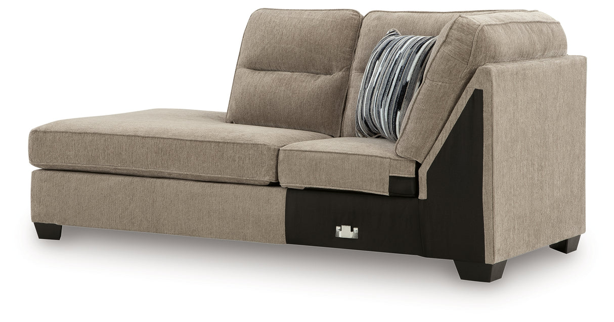 Olten 2-Piece Sectional with Chaise and Ottoman from Ashley - Luna Furniture