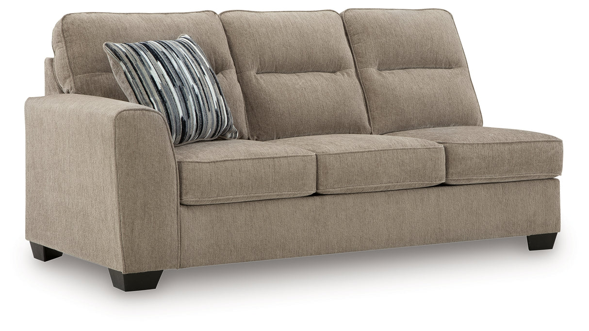 Olten Mocha Left-Arm Facing Sofa from Ashley - Luna Furniture