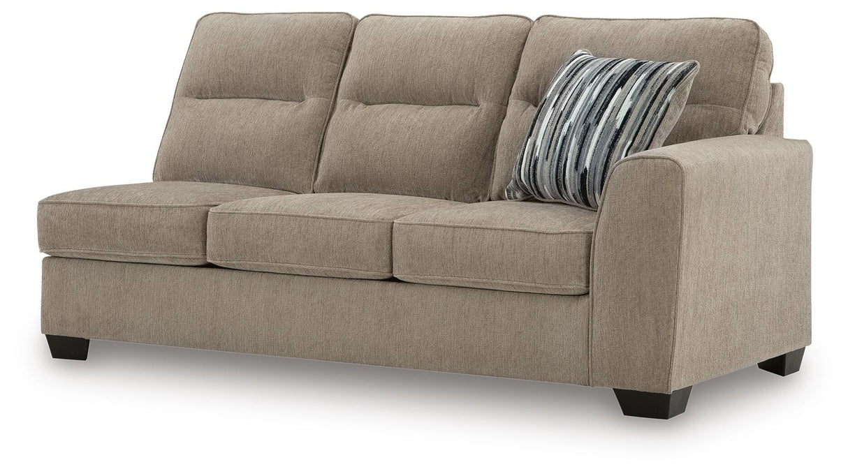 Olten Mocha Right-Arm Facing Sofa from Ashley - Luna Furniture