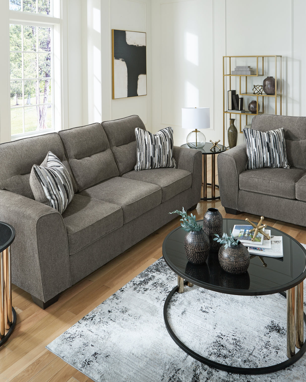 Olten Sofa and Loveseat from Ashley - Luna Furniture