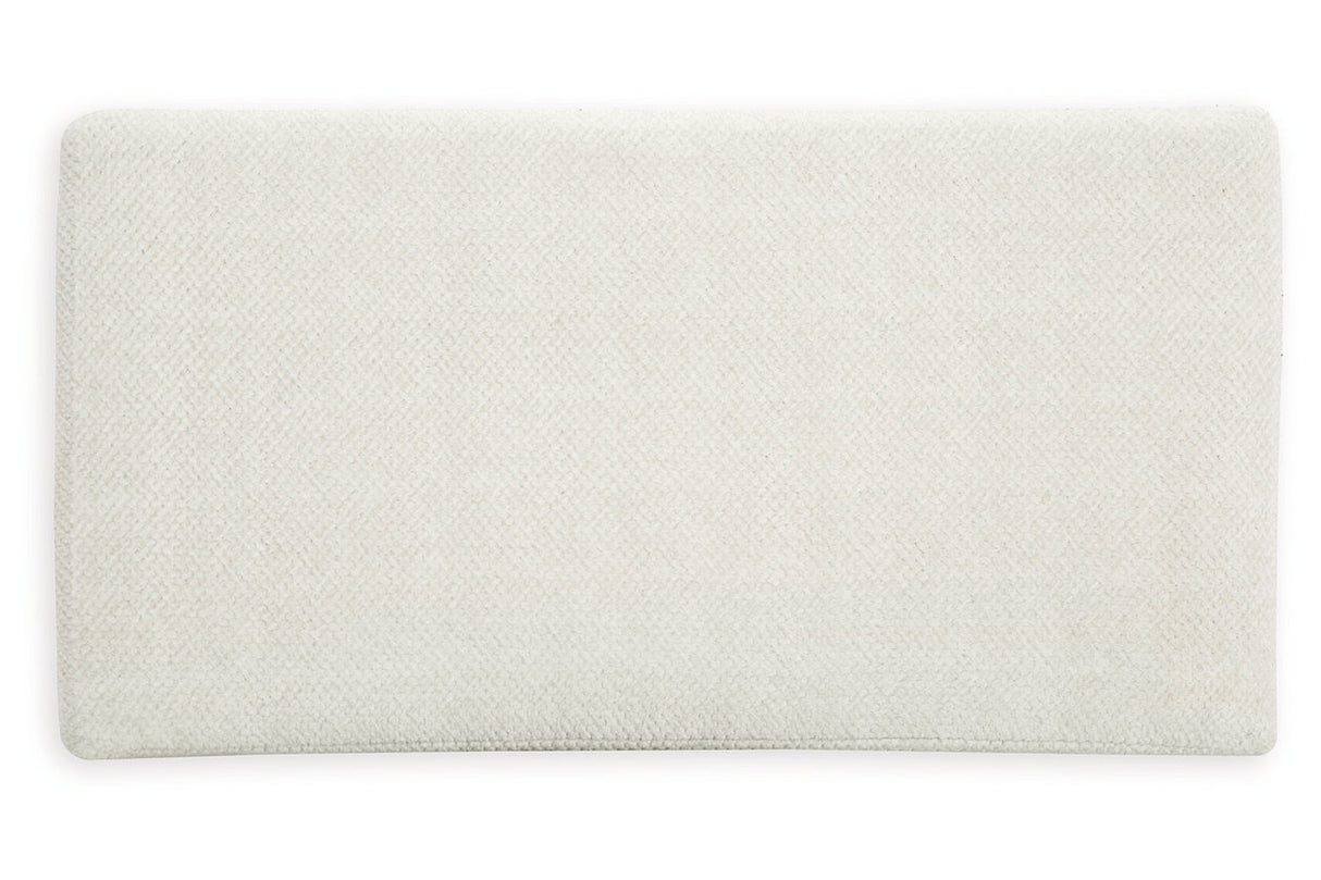 Karinne Linen Oversized Chair and Ottoman from Ashley - Luna Furniture