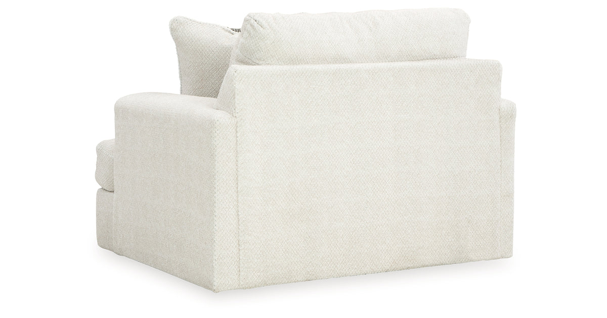 Karinne Linen Oversized Chair from Ashley - Luna Furniture