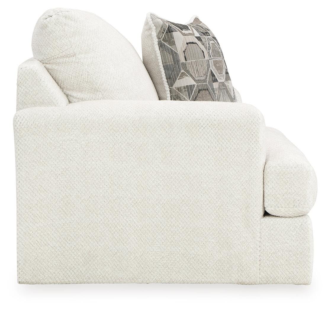 Karinne White Sofa, 2 Chairs and Ottoman from Ashley Furniture - Luna Furniture