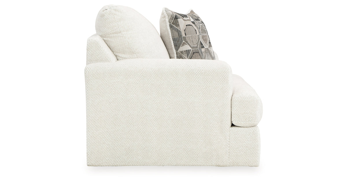 Karinne Linen Oversized Chair from Ashley - Luna Furniture
