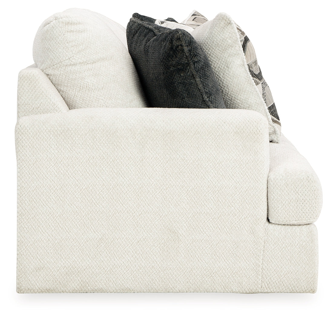 Karinne Linen Sofa, Loveseat, Oversized Chair and Ottoman from Ashley Furniture - Luna Furniture