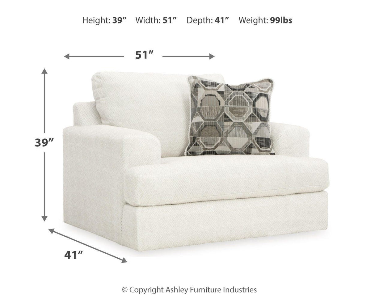 Karinne Linen Loveseat and Chair from Ashley Furniture - Luna Furniture
