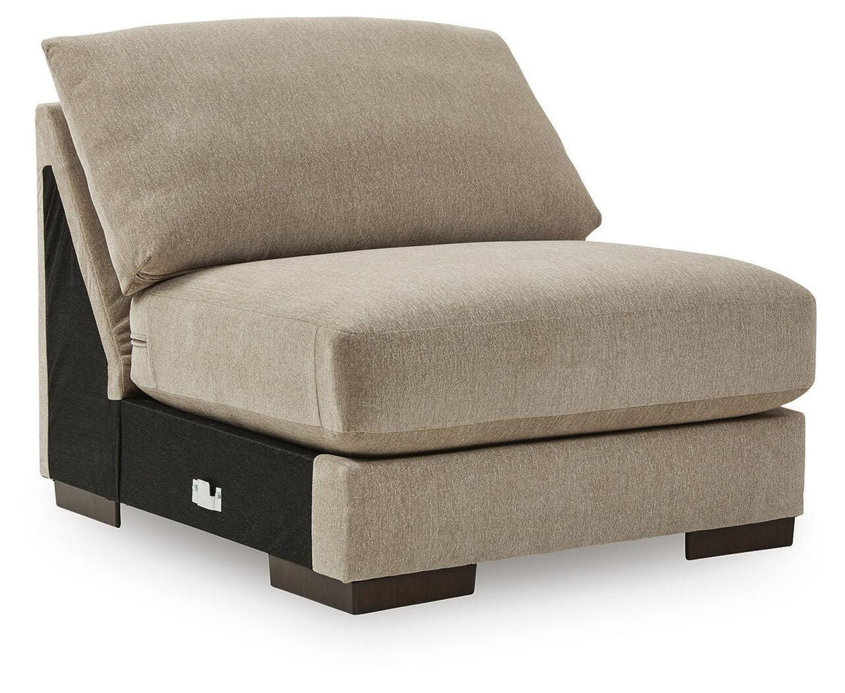 Linenhause Dune Armless Chair from Ashley - Luna Furniture