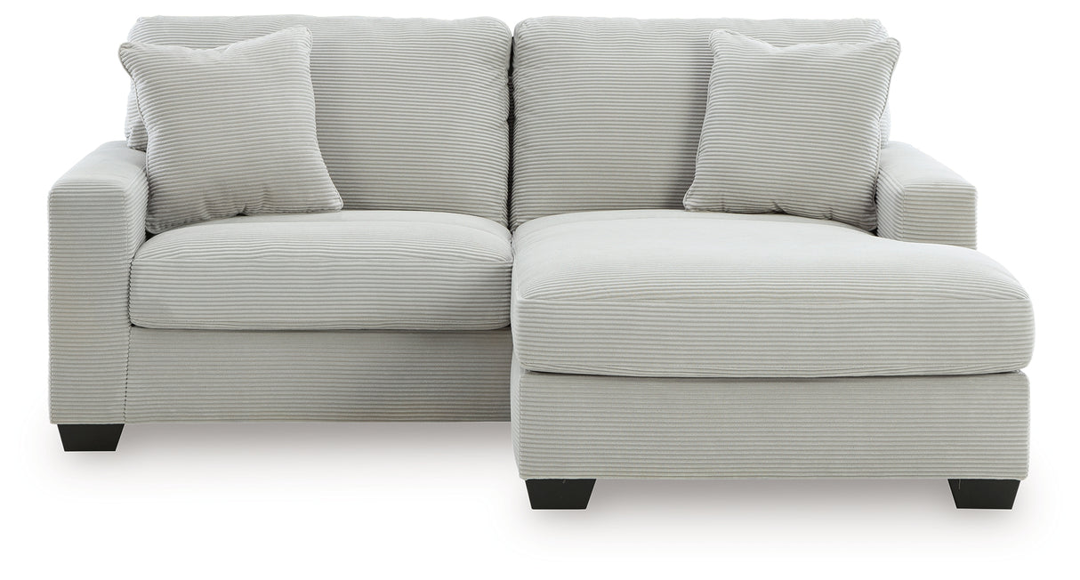 Greenbriar Smoke Sofa Chaise and Loveseat from Ashley - Luna Furniture