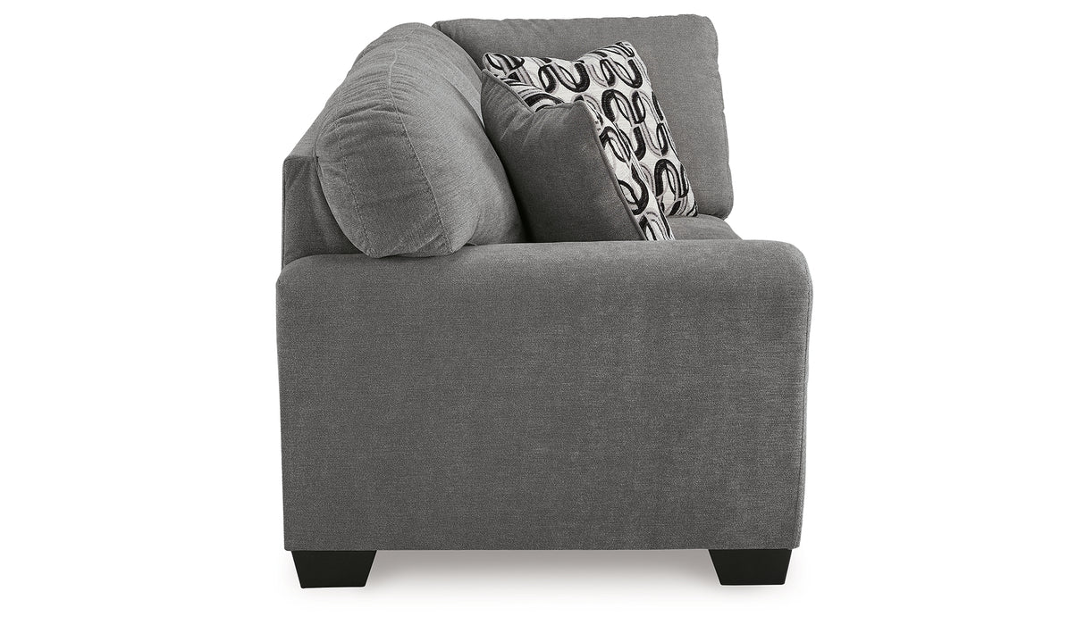 Birkdale Court Gray Left-Arm Facing Sofa from Ashley Furniture - Luna Furniture
