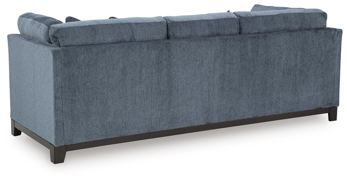 Maxon Place Navy 3-Piece Sectional and Ottoman from Ashley - Luna Furniture