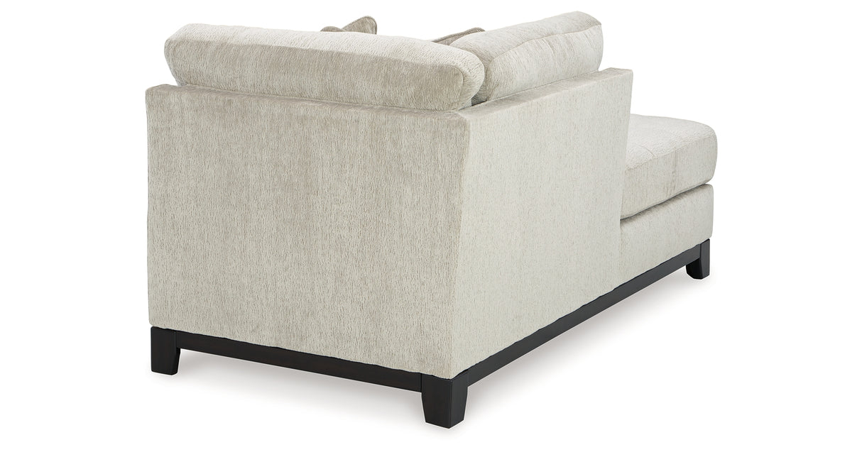 Maxon Place Stone Left-Arm Facing Corner Chaise from Ashley - Luna Furniture