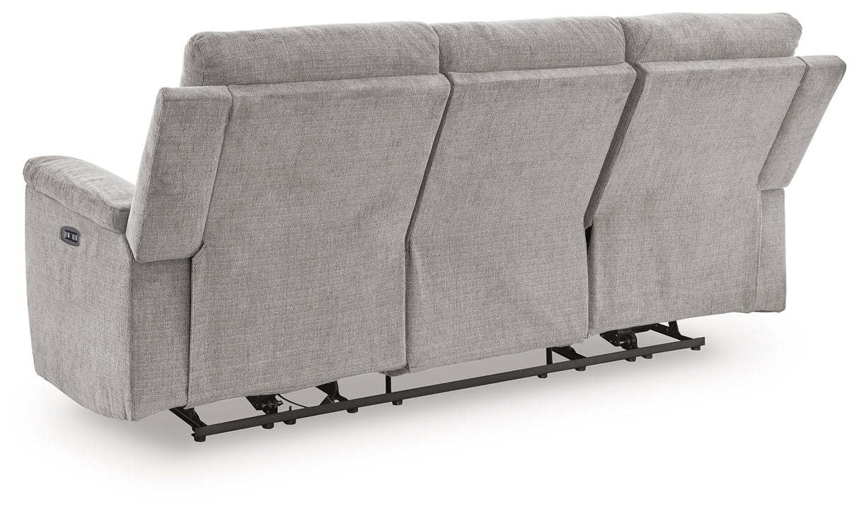 Barnsana Ash Power Reclining Sofa, Loveseat and Recliner from Ashley Furniture - Luna Furniture