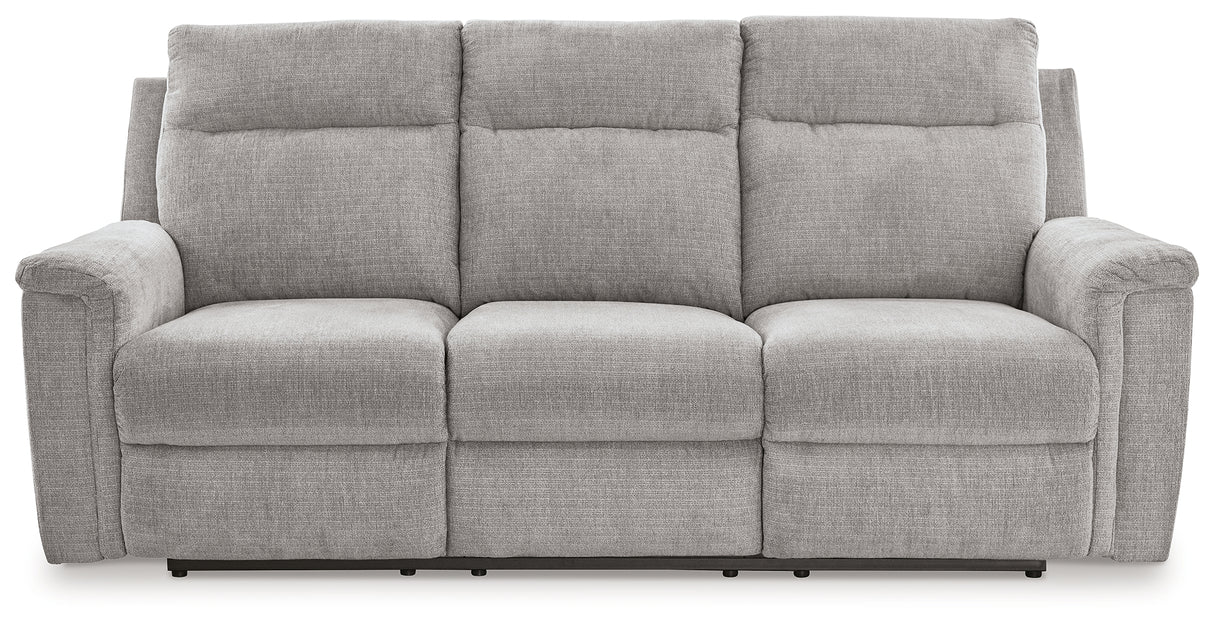 Barnsana Ash Power Reclining Sofa, Loveseat and Recliner from Ashley Furniture - Luna Furniture