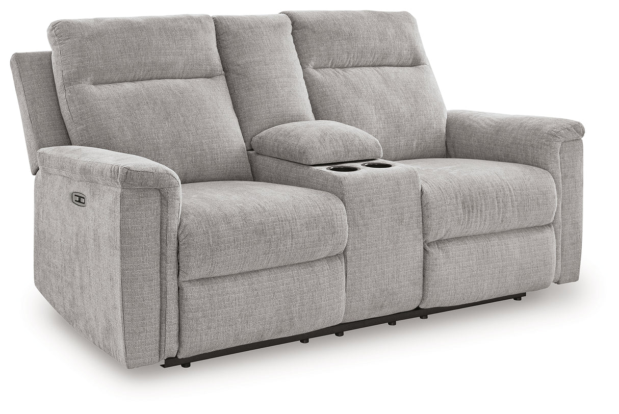 Barnsana Ash Power Reclining Sofa, Loveseat and Recliner from Ashley Furniture - Luna Furniture