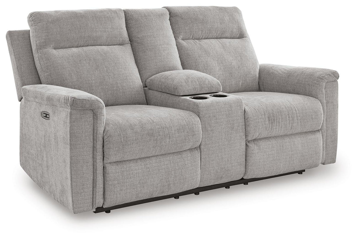 Barnsana Ash Power Reclining Sofa, Loveseat and Recliner from Ashley Furniture - Luna Furniture