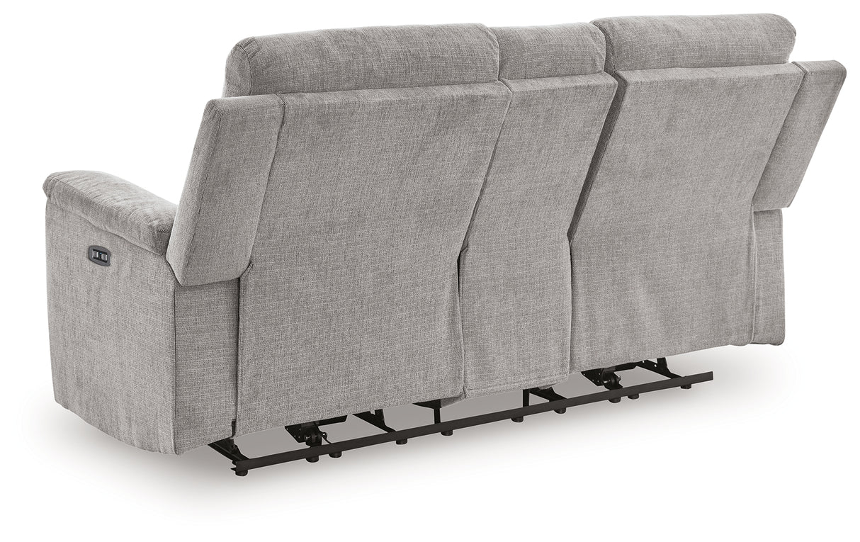 Barnsana Ash Power Reclining Sofa, Loveseat and Recliner from Ashley Furniture - Luna Furniture