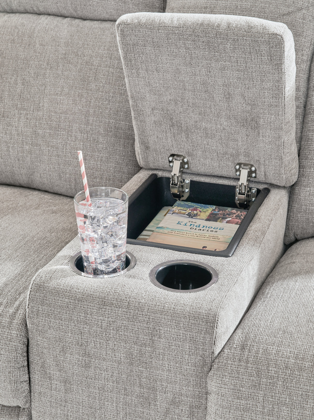 Barnsana Ash Power Reclining Sofa, Loveseat and Recliner from Ashley Furniture - Luna Furniture