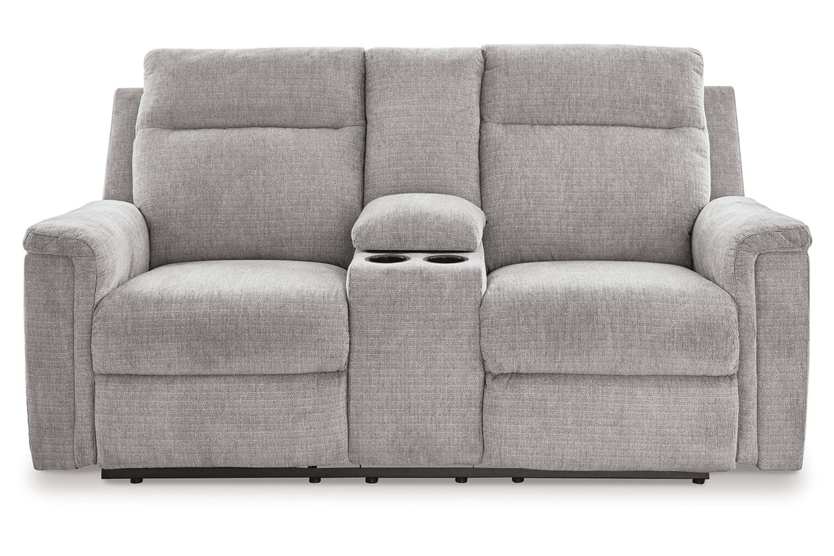Barnsana Ash Power Reclining Sofa, Loveseat and Recliner from Ashley - Luna Furniture