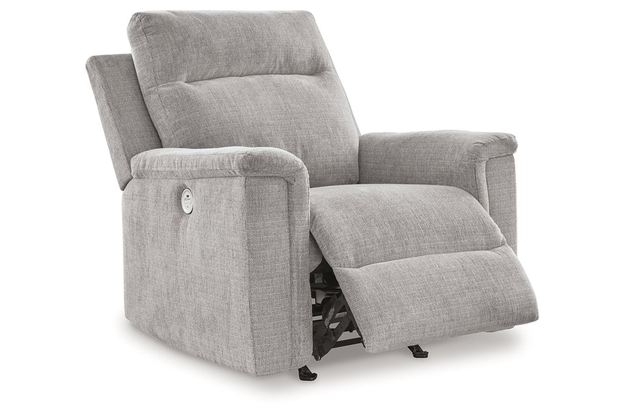 Barnsana Ash Power Reclining Sofa, Loveseat and Recliner from Ashley - Luna Furniture