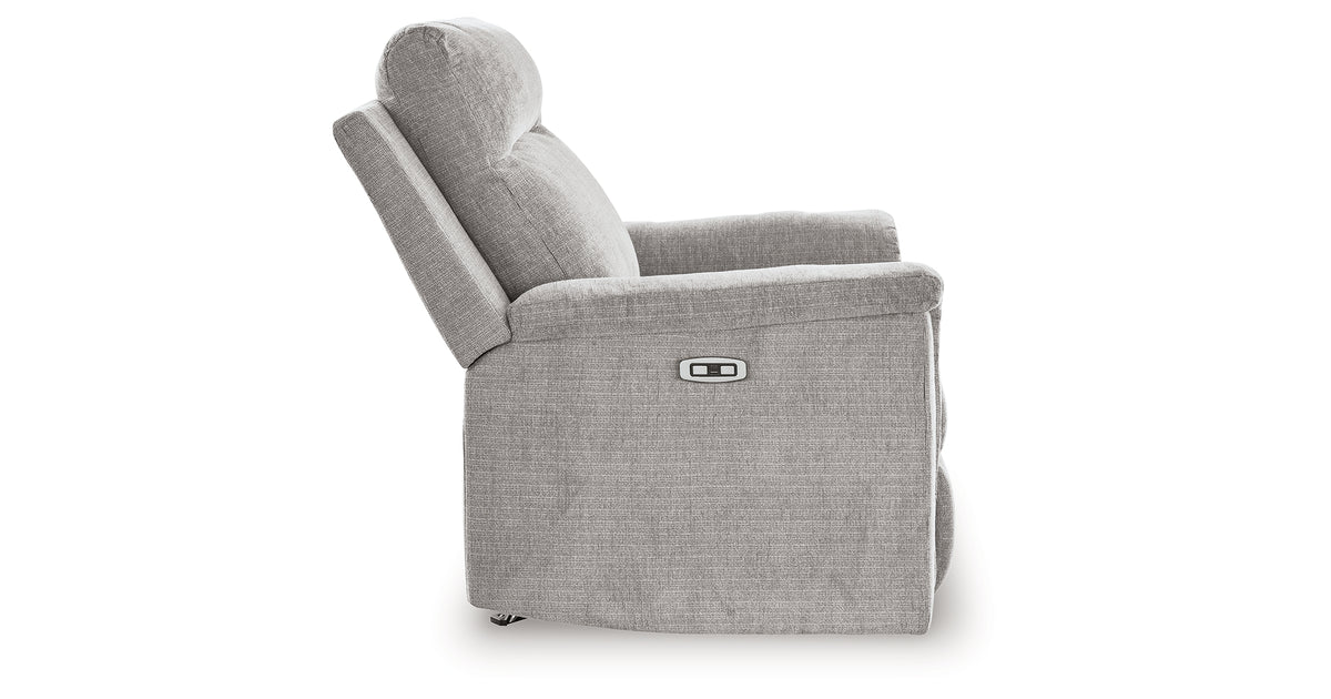 Barnsana Ash Power Recliner from Ashley - Luna Furniture