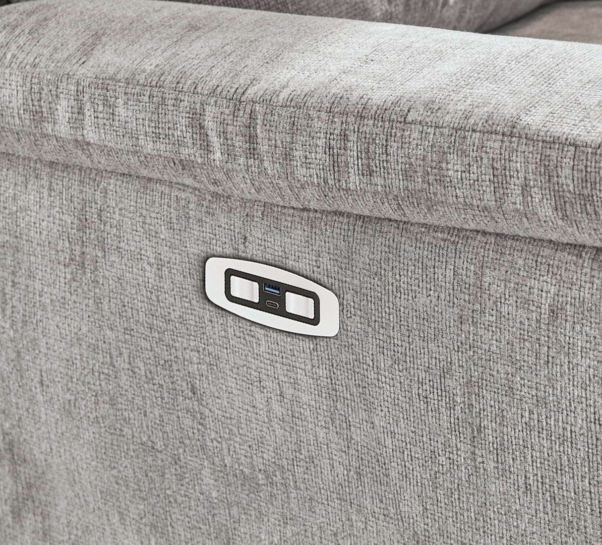 Barnsana Ash Power Reclining Sofa, Loveseat and Recliner from Ashley Furniture - Luna Furniture