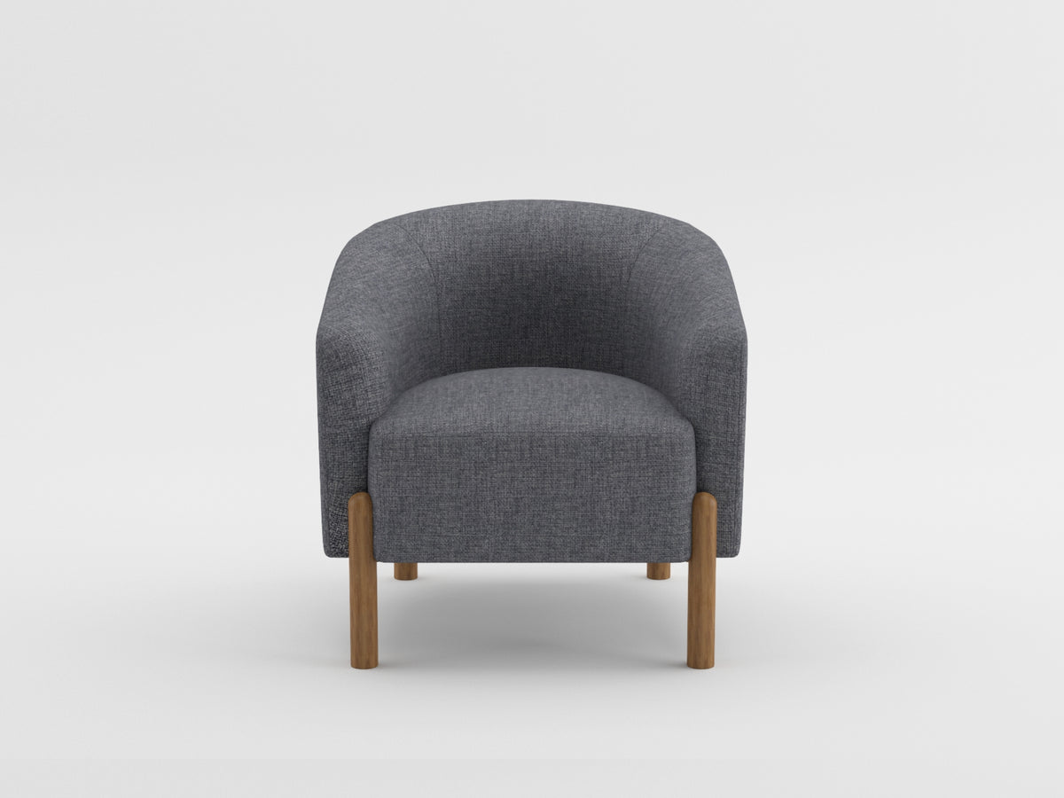 Borger Gray Accent Chair from Homelegance - Luna Furniture