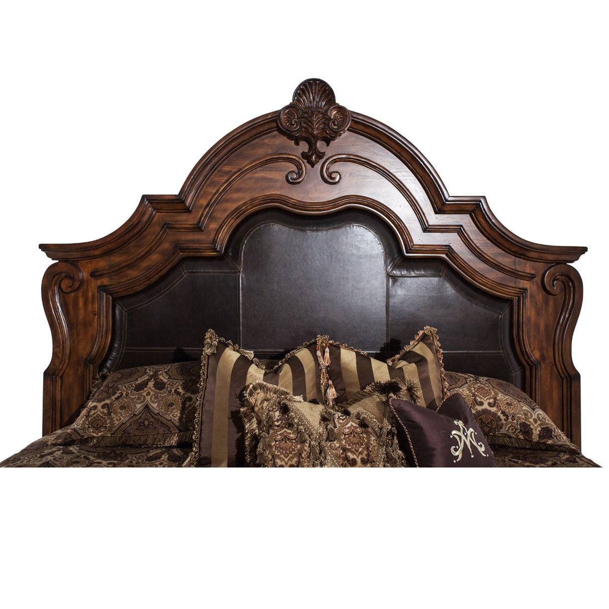 Tuscano Melange Melange Queen Mansion Bed (3 Pc) from Michael Amini - Luna Furniture