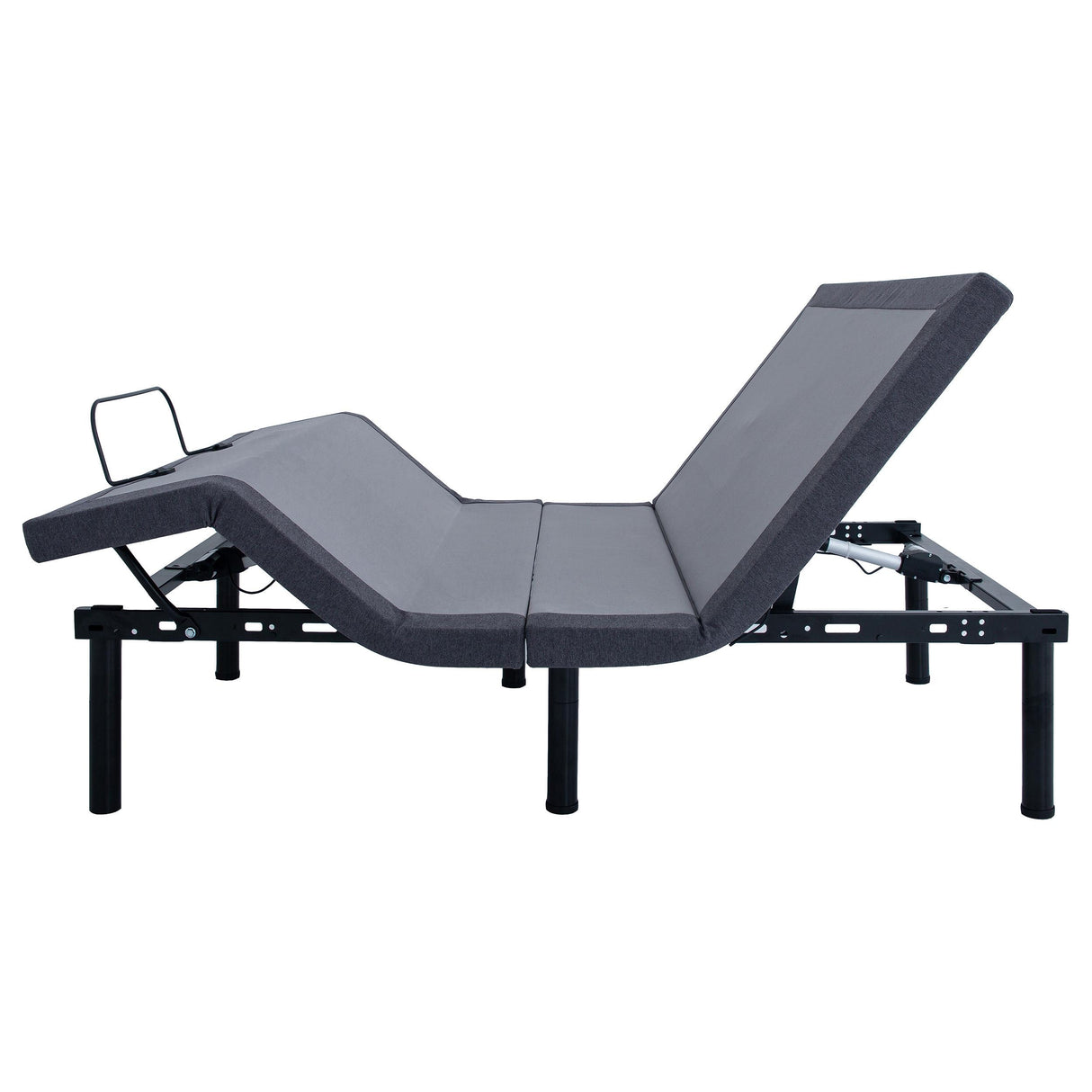 Clara Gray and Black Twin XL Adjustable Bed Base from Coaster - Luna Furniture