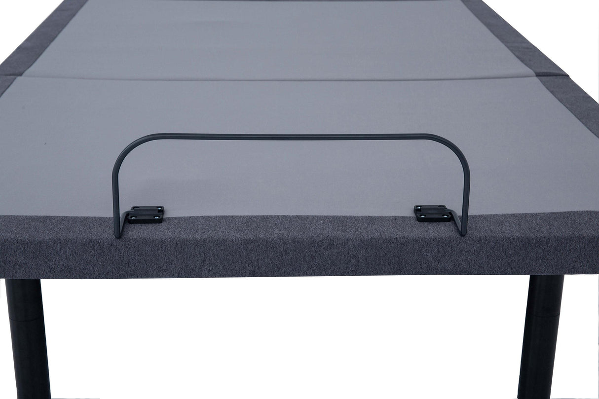 Clara Gray and Black Twin XL Adjustable Bed Base from Coaster - Luna Furniture