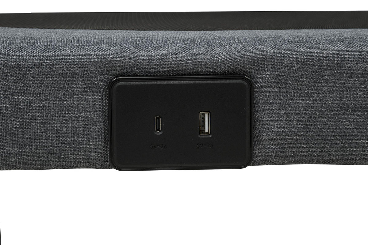 Weston 2-Piece Split Eastern King Upholstered Adjustable Bed Base from Coaster - Luna Furniture