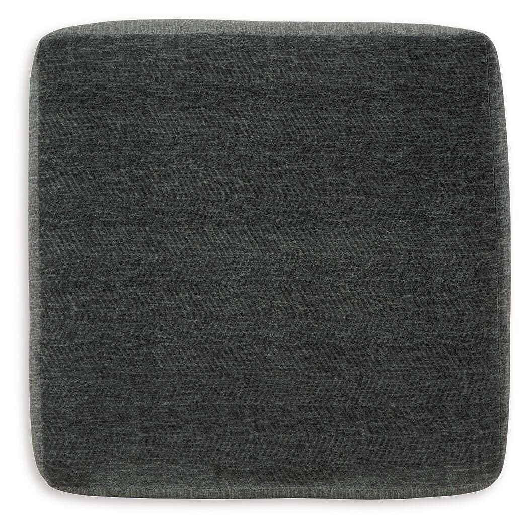 Biddeford Shadow Oversized Swivel Chair and Ottoman from Ashley Furniture - Luna Furniture