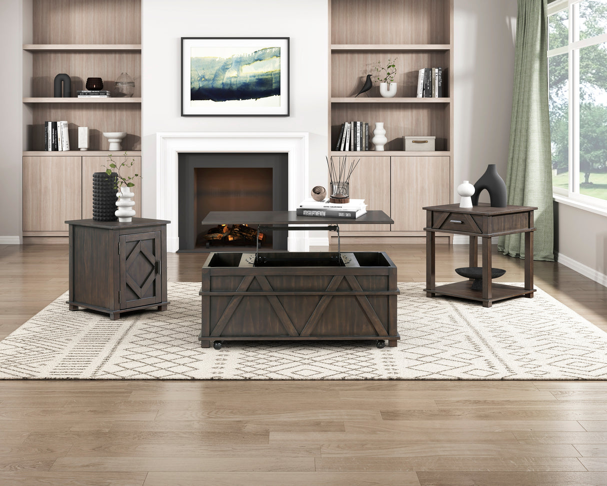 3553-04 End Table from Homelegance - Luna Furniture