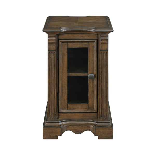 Rochester Antique Bronze Chairside End Table