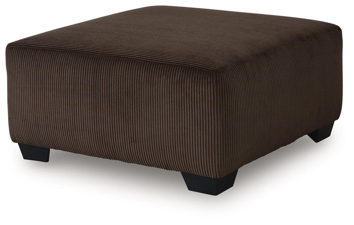 Kimlee 3-Piece Sectional and Ottoman from Ashley Furniture - Luna Furniture