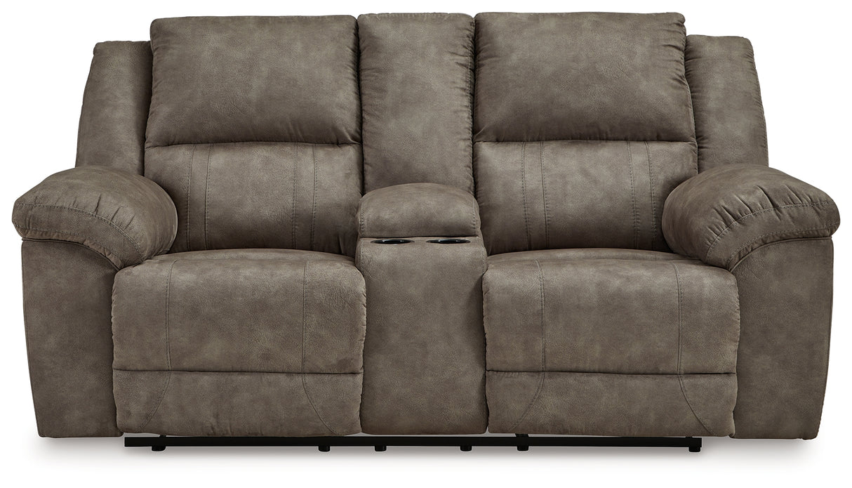 Laresview Sofa and Loveseat in Fossil from Ashley - Luna Furniture