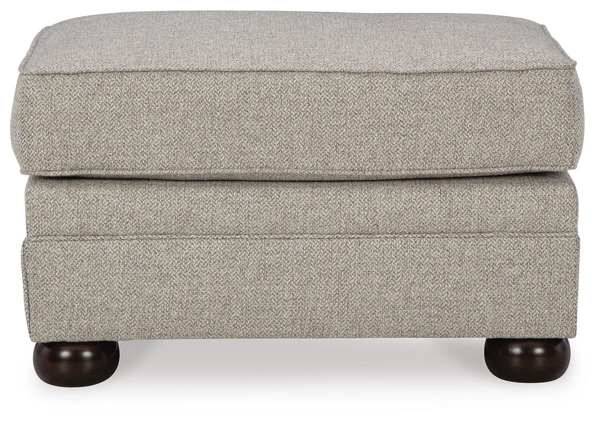 Gaelon Dune Chair and Ottoman from Ashley Furniture - Luna Furniture