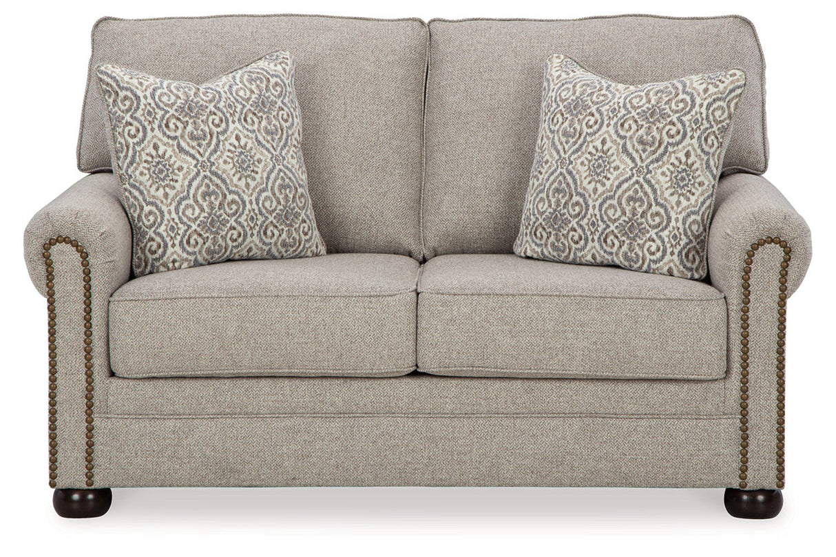 Gaelon Dune Sofa, Loveseat, Chair and Ottoman from Ashley - Luna Furniture