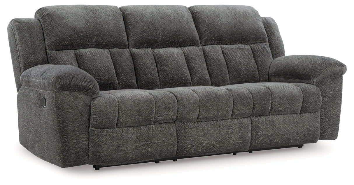 Frohn Sofa and Loveseat in Graphite from Ashley Furniture - Luna Furniture