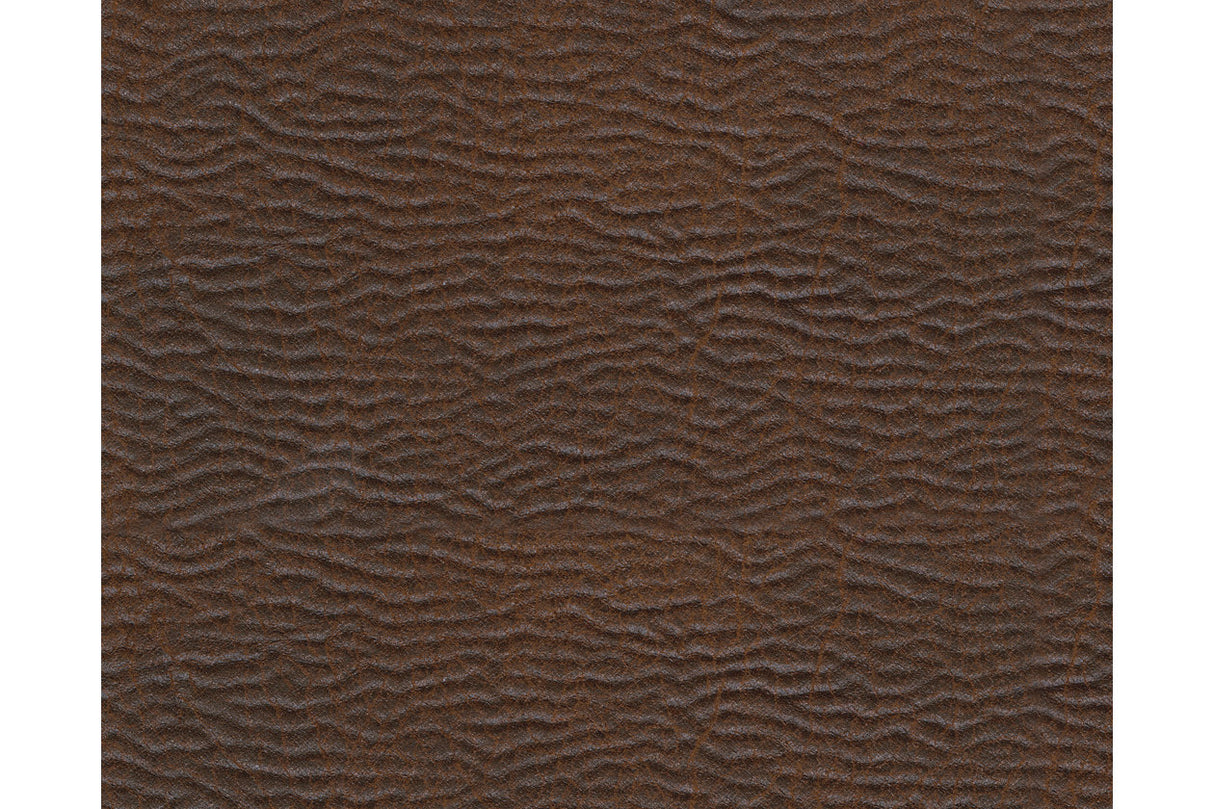 Stoneland Chocolate Reclining Sofa, Loveseat and Recliner from Ashley - Luna Furniture