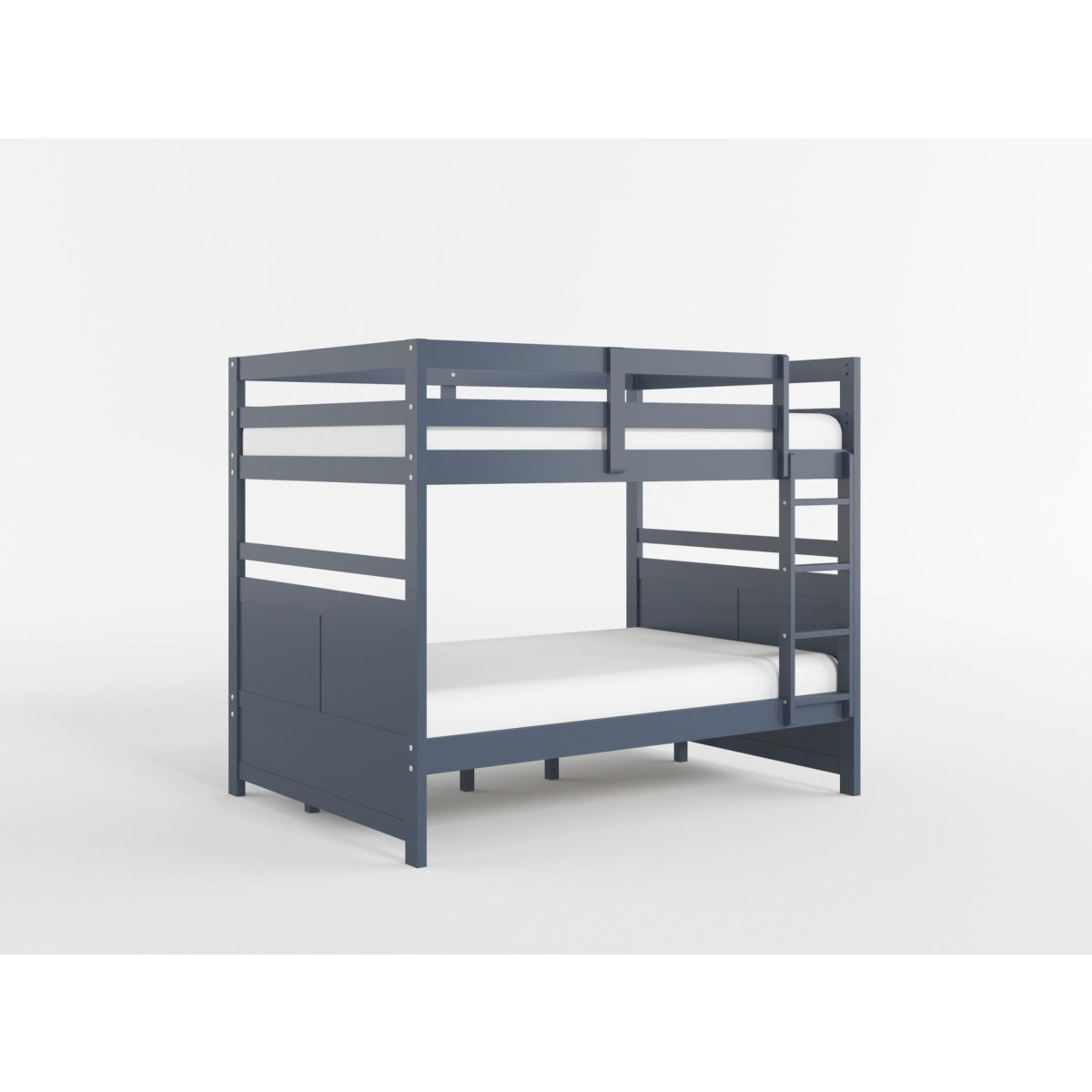 Sloane Navy Blue Full/Full Bunk Bed from Homelegance - Luna Furniture