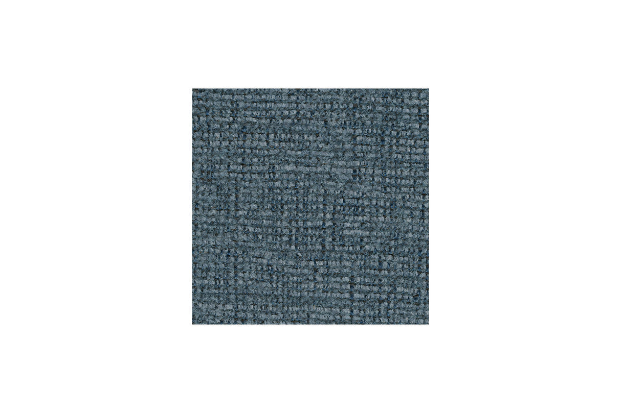 Cashton Blue Chair and Ottoman from Ashley - Luna Furniture