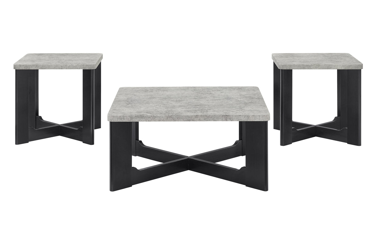 Royce Gray 3-Piece Cocktail Set from Crown Mark - Luna Furniture