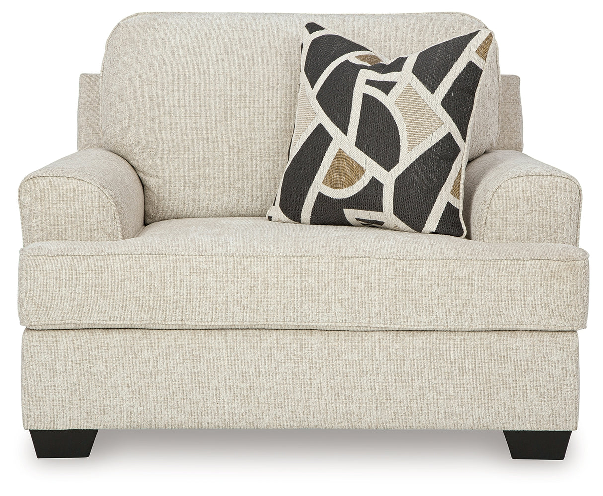 Heartcort Sofa, Loveseat, Chair and Ottoman in Quartz from Ashley Furniture - Luna Furniture
