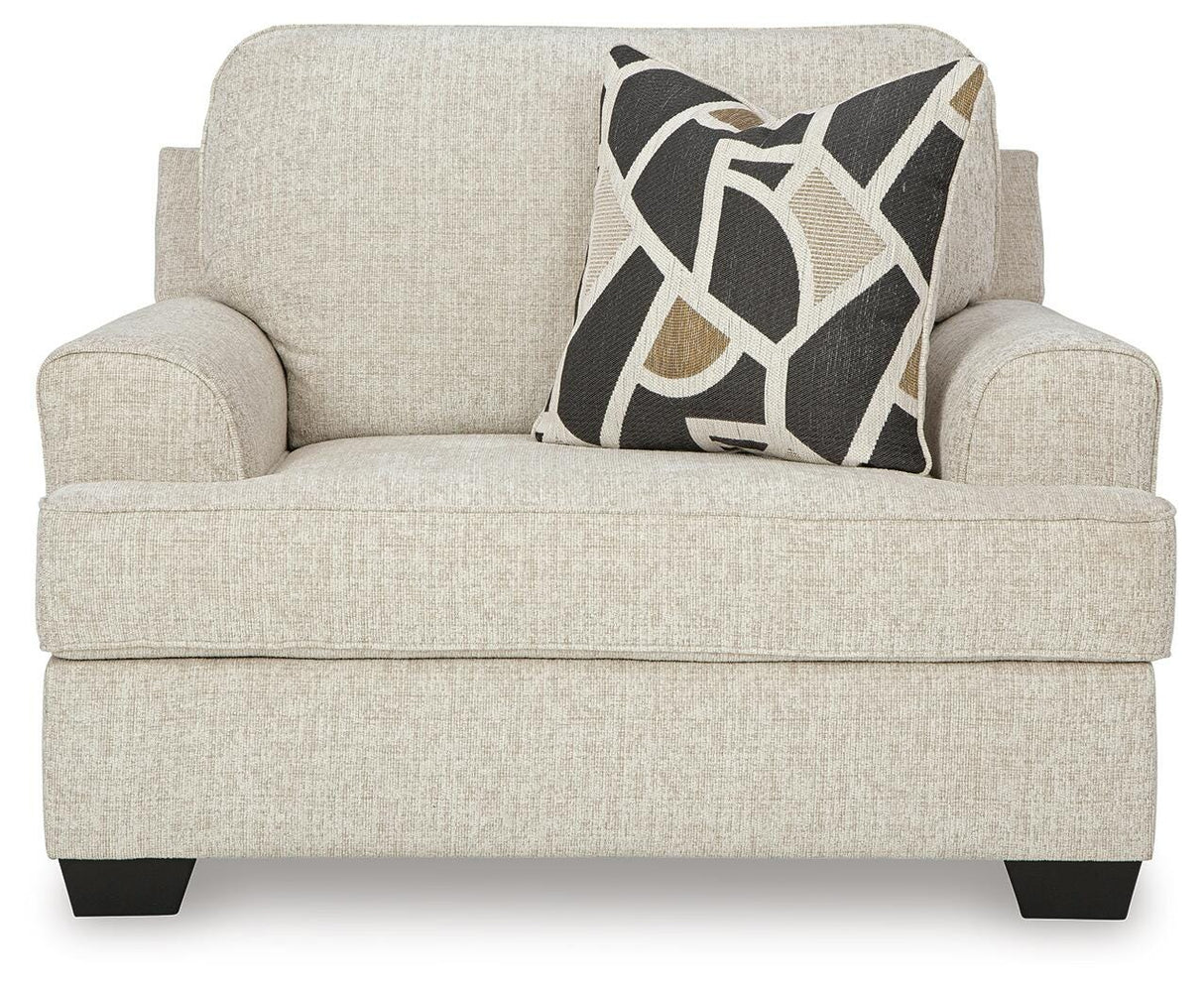 Heartcort Sofa, Loveseat, Chair and Ottoman in Quartz from Ashley Furniture - Luna Furniture