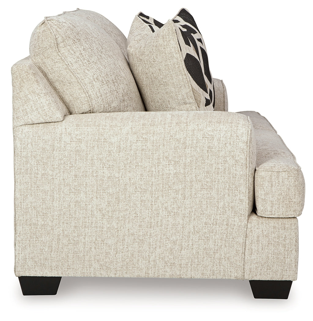 Heartcort Sofa, Loveseat, Chair and Ottoman in Quartz from Ashley Furniture - Luna Furniture