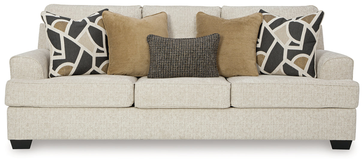 Heartcort Sofa, Loveseat, Chair and Ottoman in Quartz from Ashley Furniture - Luna Furniture