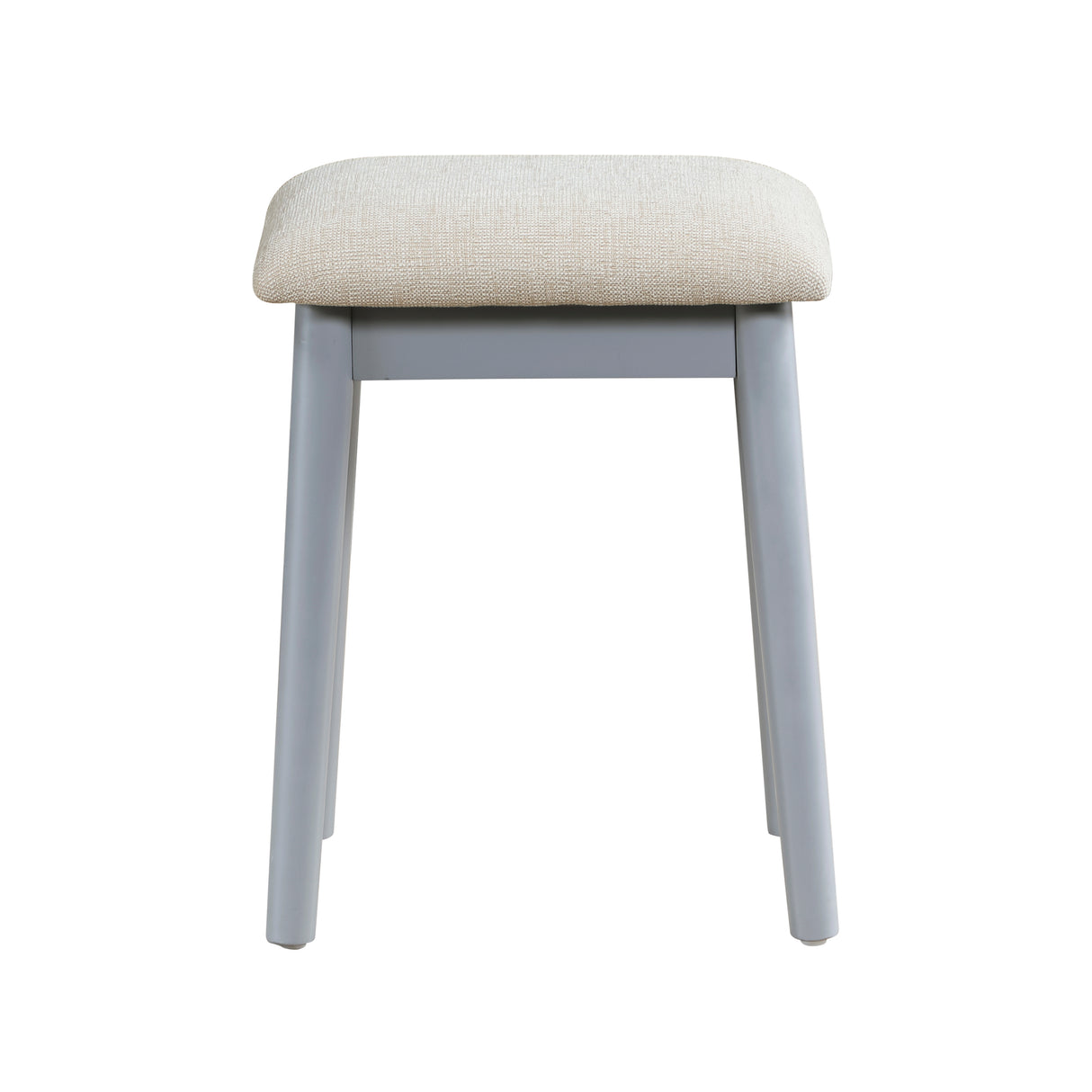 Ornate Gray Vanity Dresser with Mirror and Stool from Homelegance - Luna Furniture