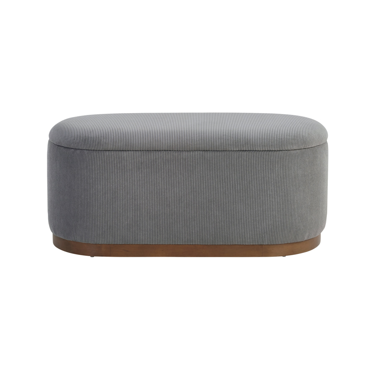Nell Gray Lift-Top Storage Bench from Homelegance - Luna Furniture