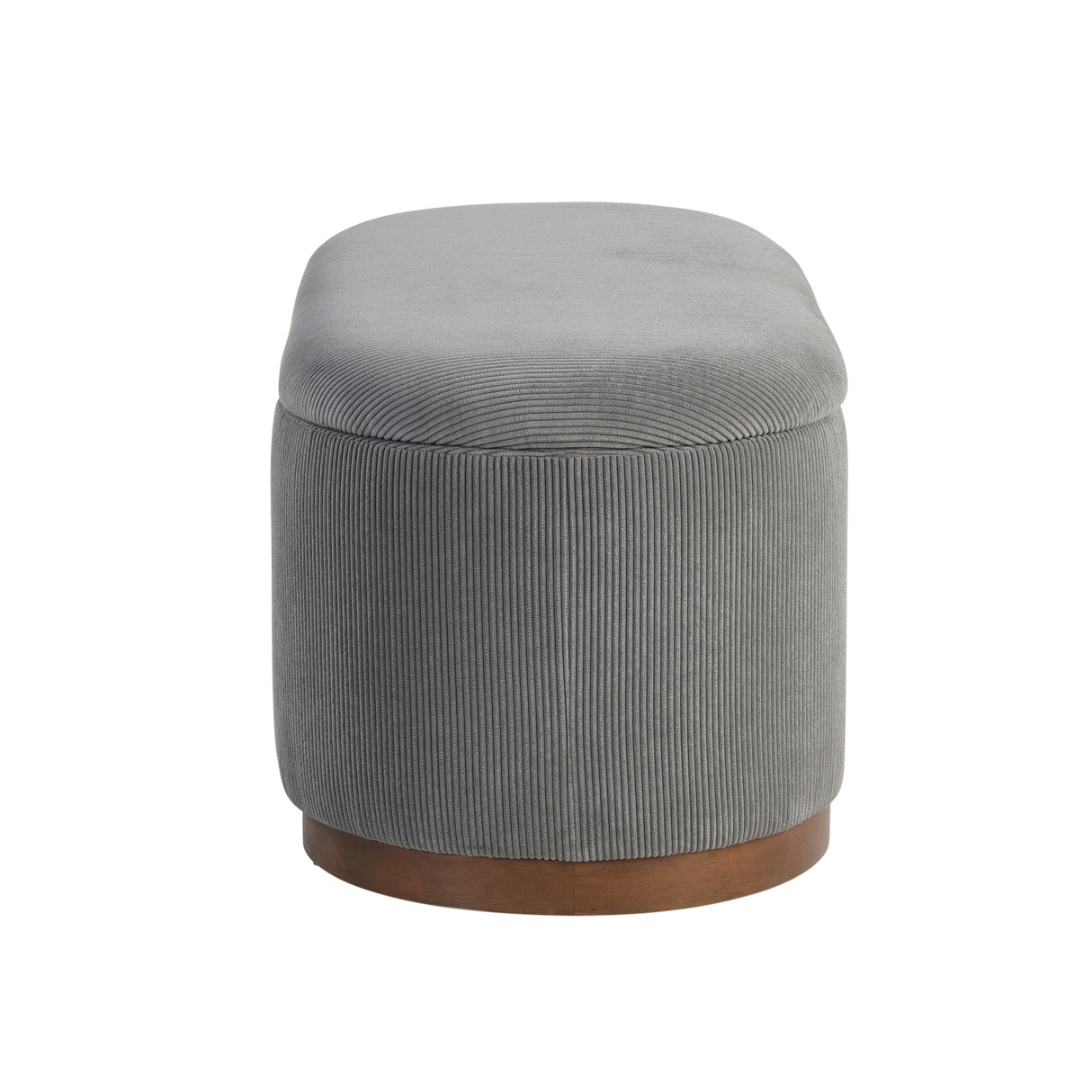 Nell Gray Lift-Top Storage Bench from Homelegance - Luna Furniture