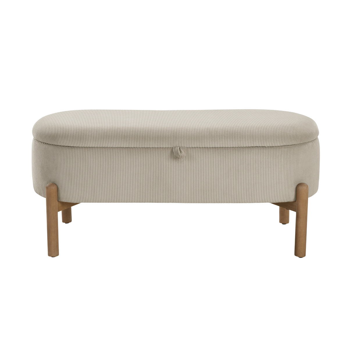 Mavis Taupe Lift-Top Storage Bench from Homelegance - Luna Furniture